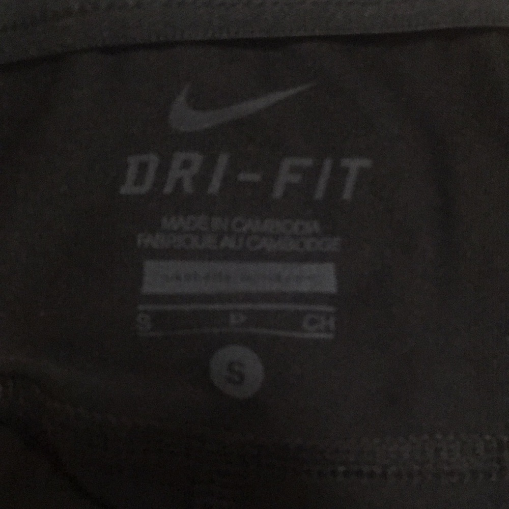 Nike Black Dri-fit Cropped Leggings - Picture 6 of 7